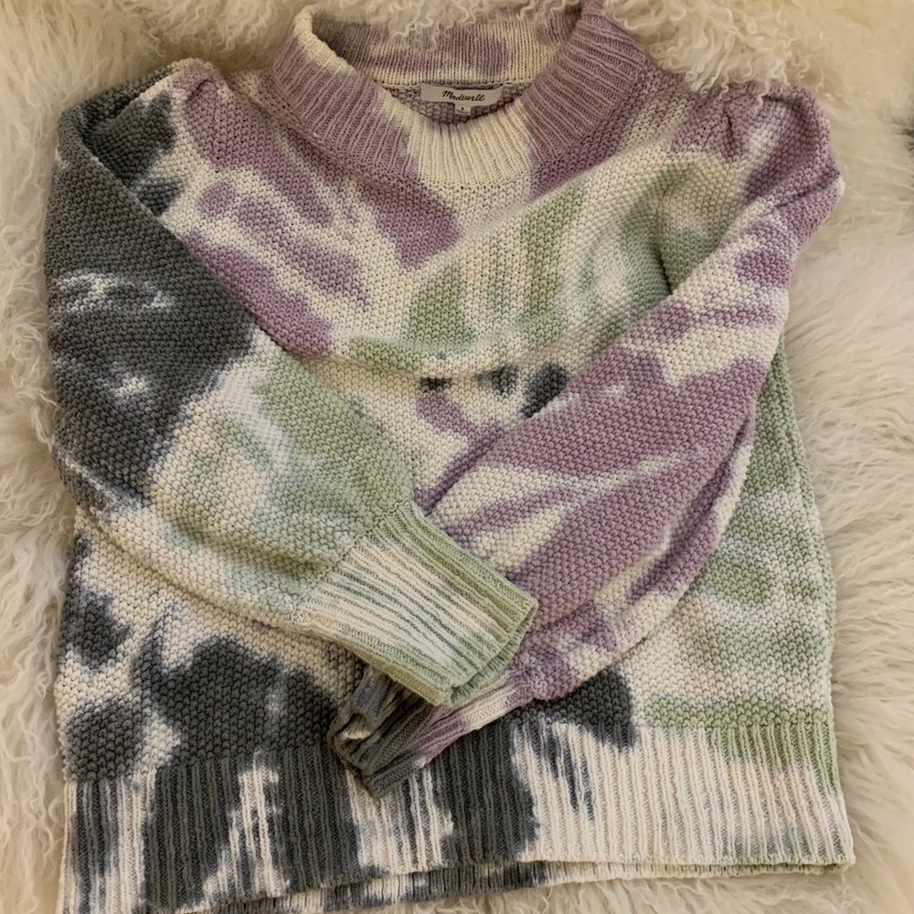 Madewell tie dye sweater